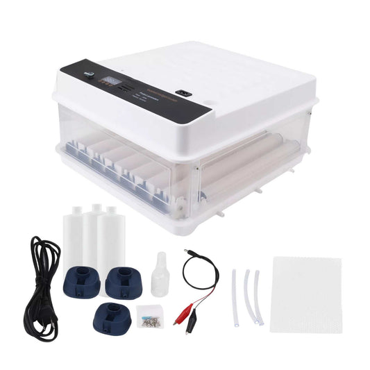Automatic 48 Egg Incubator - Electric Digital Turning Chicken Quail Duck Hatching
