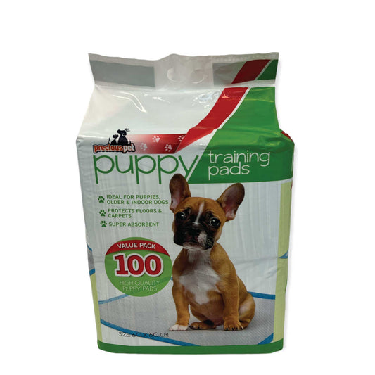 100 Pk Puppy Training Pads 60x60cm Dog Indoor Training Toilet Pee Absorbent Mat