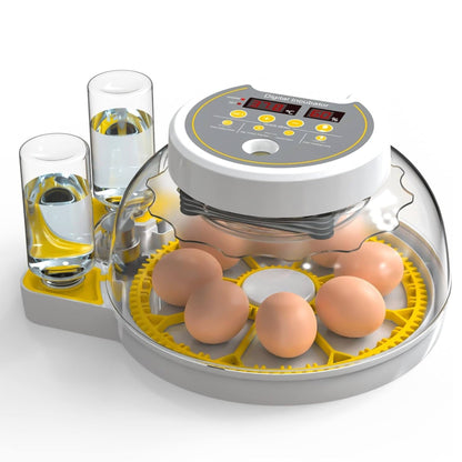 Electric 8 Egg Incubator - Automatic Turning for Chicken Quail Duck Hatching