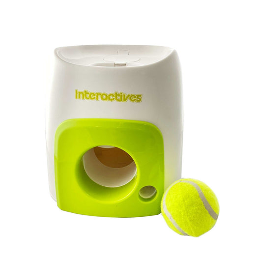 AFP Interactive Treat Reward Dog Toy - Enrichment Play Ball Drop Snack Dispenser