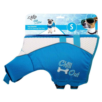 Dog Life Jacket - Puppy Swim Float Adjustable Safety Vest - All For Paws