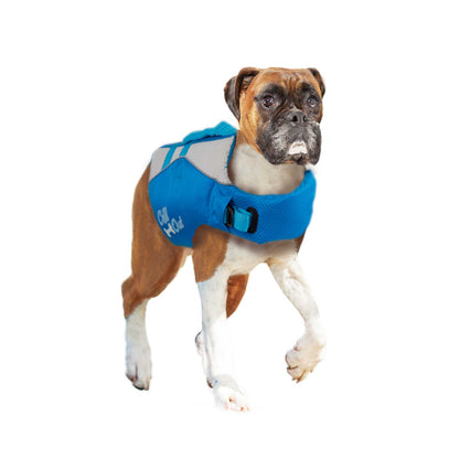 Dog Life Jacket - Puppy Swim Float Adjustable Safety Vest - All For Paws