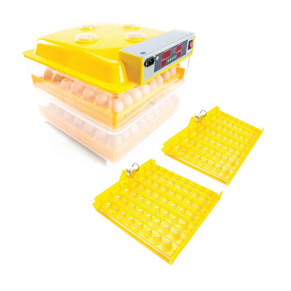 Electric 112 Egg Incubator + Accessories Hatching Eggs Chicken Quail Duck