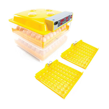 Electric 112 Egg Incubator + Accessories Hatching Eggs Chicken Quail Duck