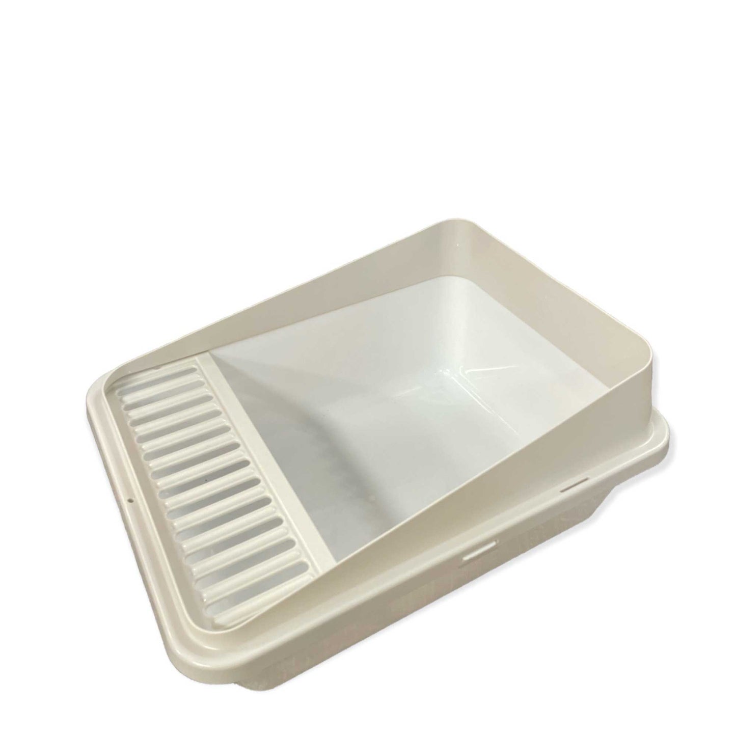 High Back Cat Litter Tray - Pet Fresh Clean Kitten Toilet Box