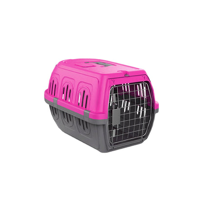 Pet Travel Kennel 48x33x28cm - Dog Cat Carrier Puppy Kitten Crate