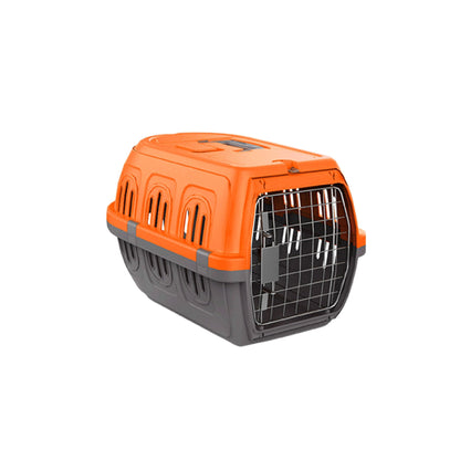 Pet Travel Kennel 48x33x28cm - Dog Cat Carrier Puppy Kitten Crate