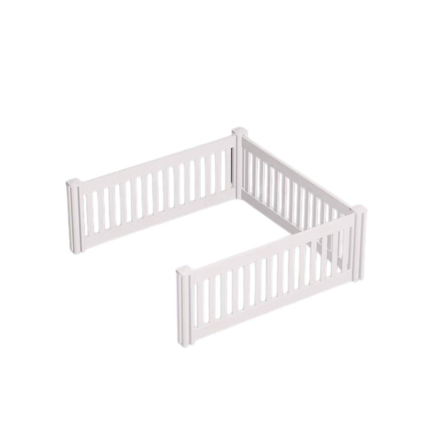 Rooster Farms 1.15m PVC Dog Play Pen Extension for Whelping Box 3 Side Enclosure