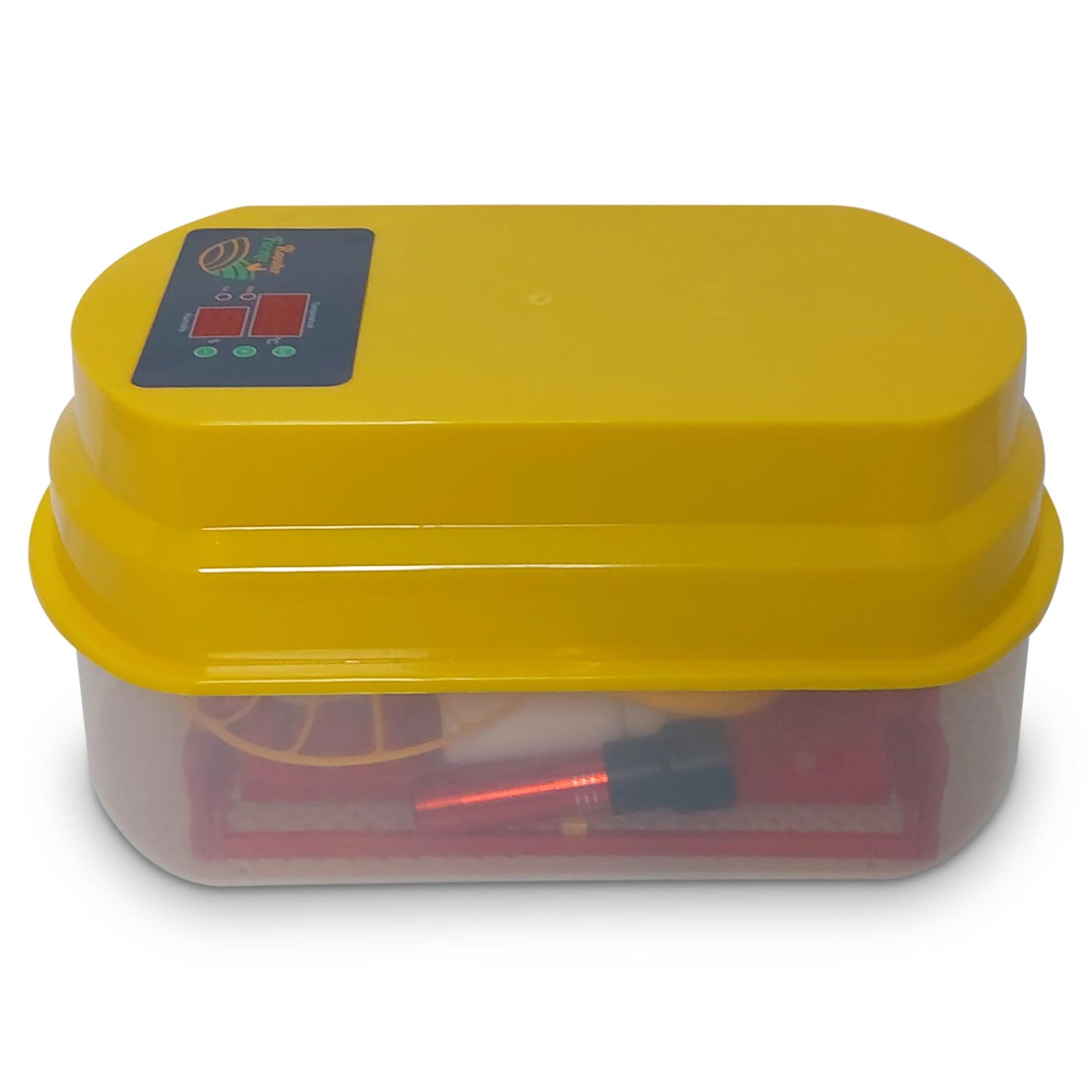 Rooster Farms Electric 15 Egg Incubator + Accessories for Chicken Quail Duck
