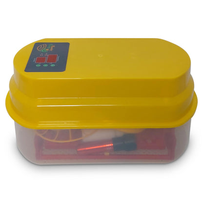 Rooster Farms Electric 15 Egg Incubator + Accessories for Chicken Quail Duck